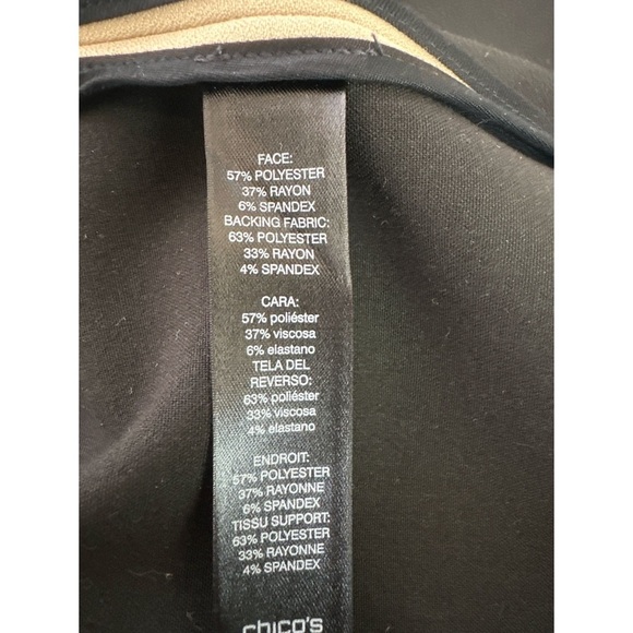 Black Label by Chicos Formal Blazer - Picture 9 of 11